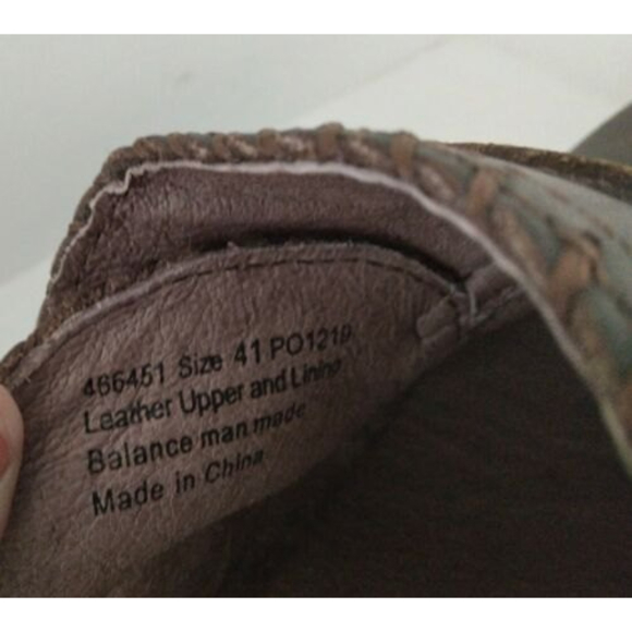 Sanita Daisy Dolce Mule Clog 466451 Brown Leather Womens Size EU 41 US 9.5 - Picture 8 of 9